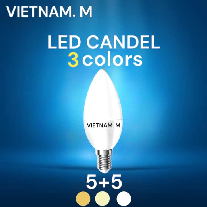 لمبه بلحه 5 وات 3 تكه